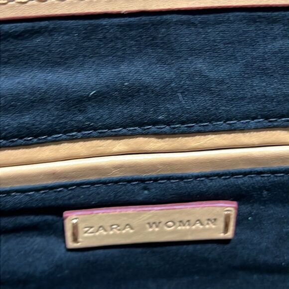 Zara Clan Shell Clutch with Shoulder Strap B90 - Picture 8 of 11